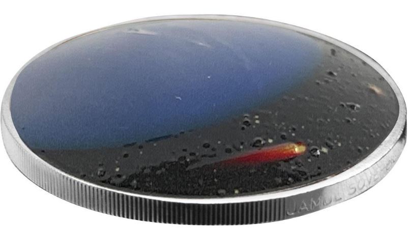 Neptune The Solar System 2022 1 oz Silber Domed Coin