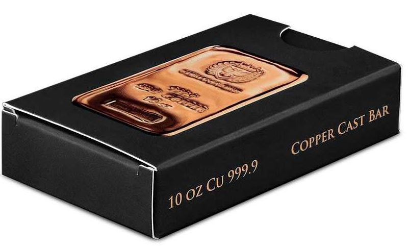 Germania Mint - 10 oz Kupferbarren