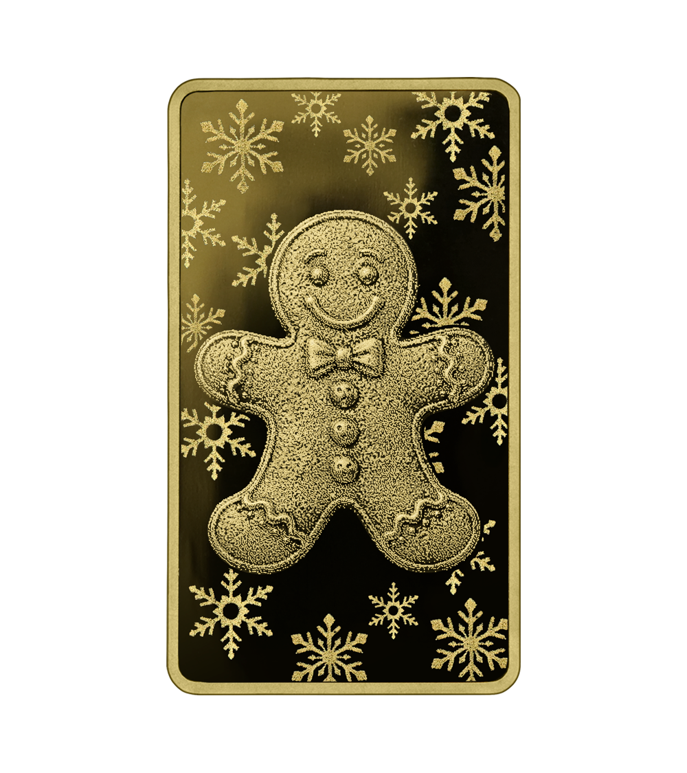 Germania - 4x 1/200oz Goldbarren Christmas 2026