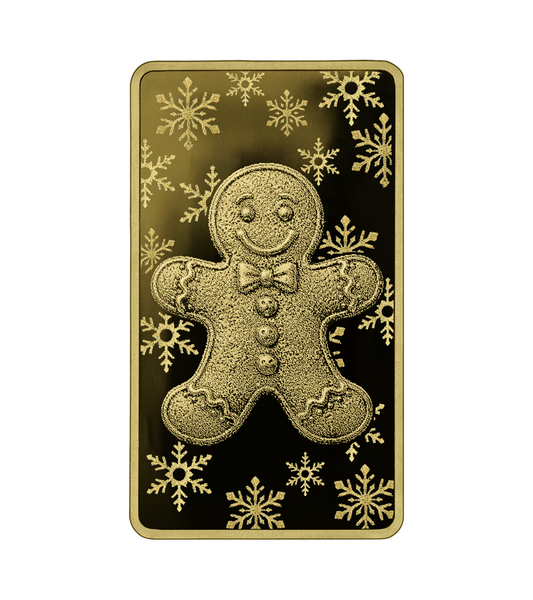 Germania - 1/100oz Goldbarren Gingerbread Man 2026