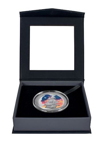 Niue Captain Cook Terra Australis 2025 Silbermünze 1 oz Proof