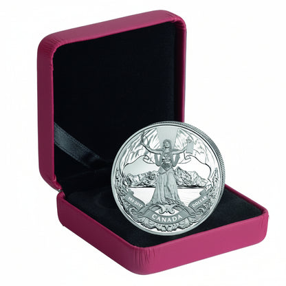 Kanada 1 Dollar 2017 150 Jahre Konföderation Silber PP