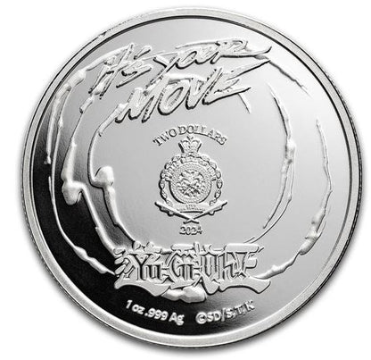 Niue 2024 Yu-Gi-Oh Mai Valentine 1 oz Silber