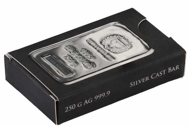 Germania Mint - 250g Silberbarren