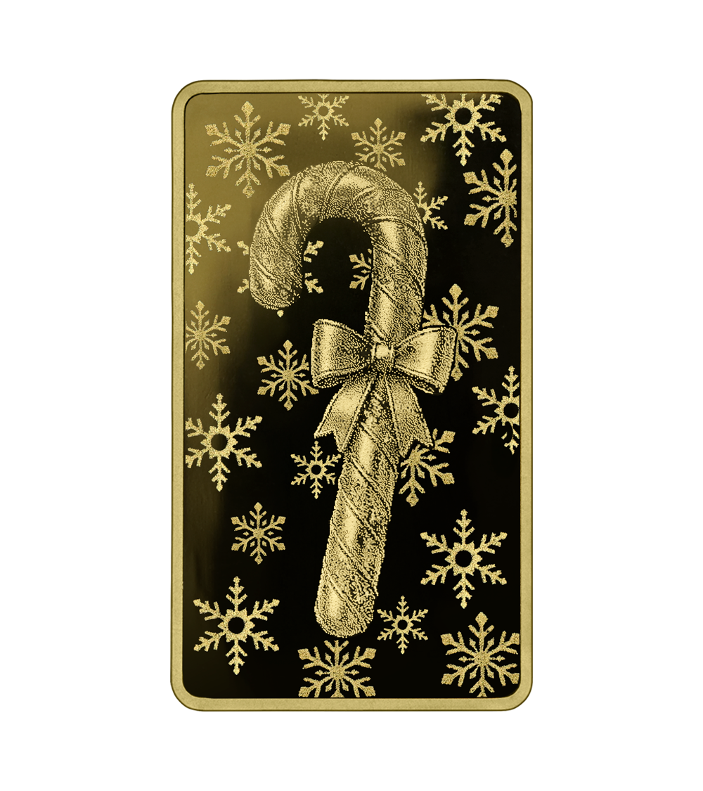 Germania - 4x 1/200oz Goldbarren Christmas 2026