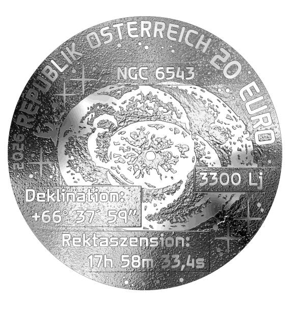 Österreich 20€ PP - Katzenaugennebel 2026