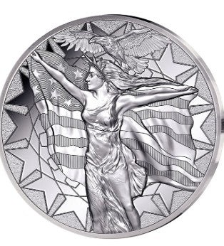 Frankreich 2oz - 25 € Mercanti & Jimenez 2024 PP