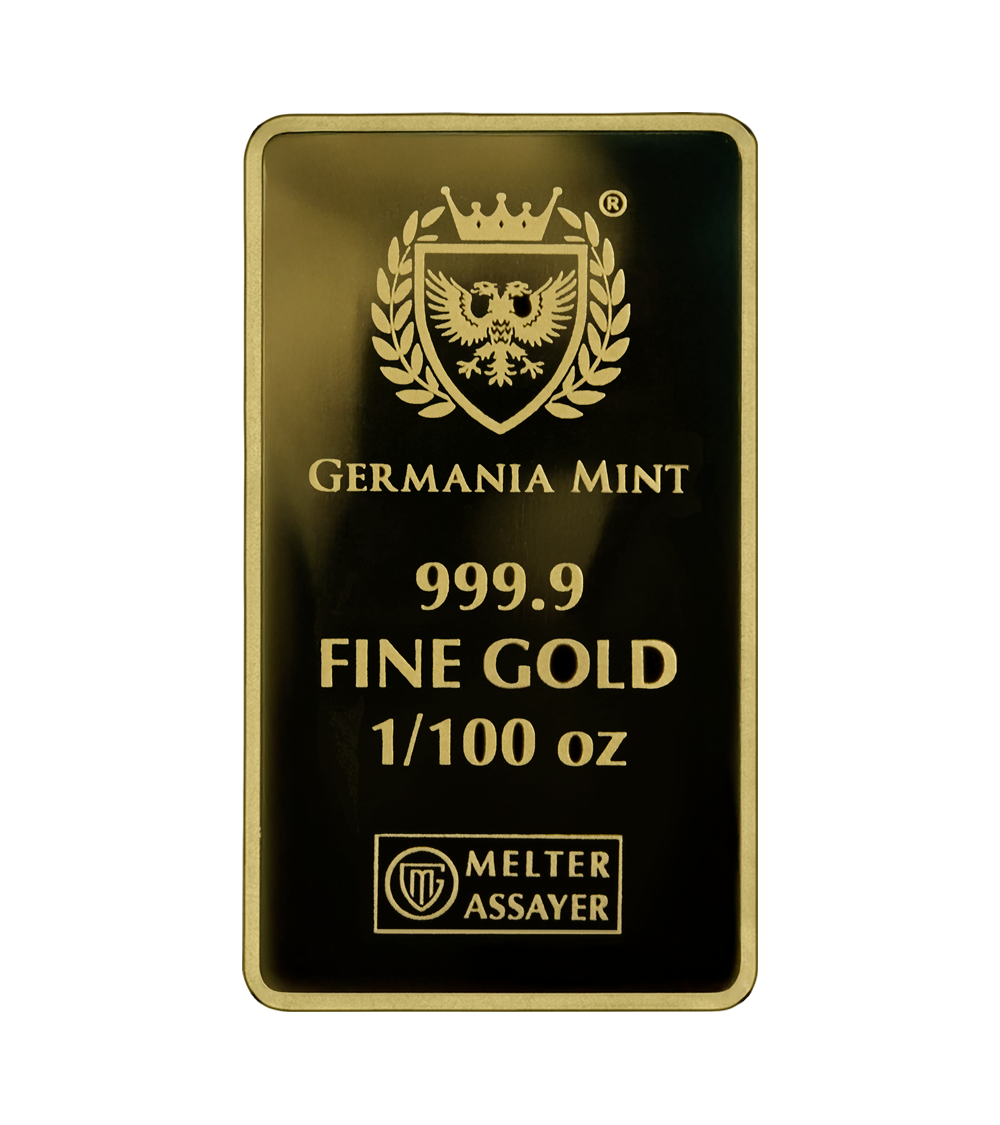 Germania - 1/100oz Goldbarren Christmas Bell 2026