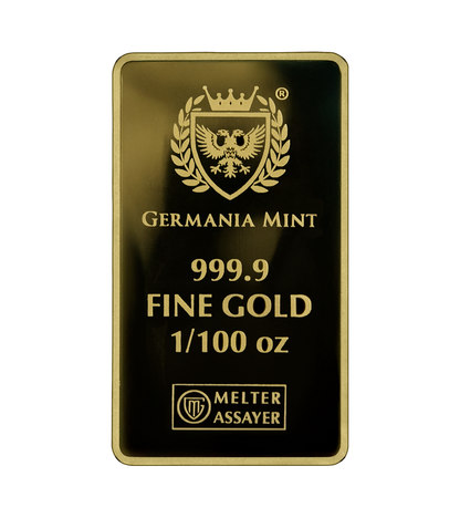 Germania - 1/100oz Goldbarren Christmas Bell 2026