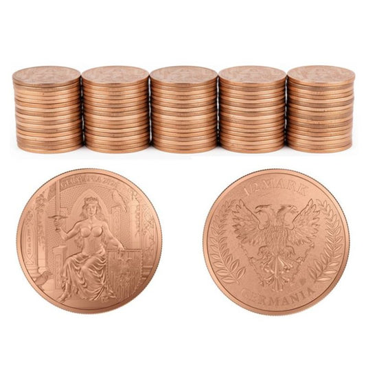100 Stück 1/2 oz Kupfer - Germania 2026
