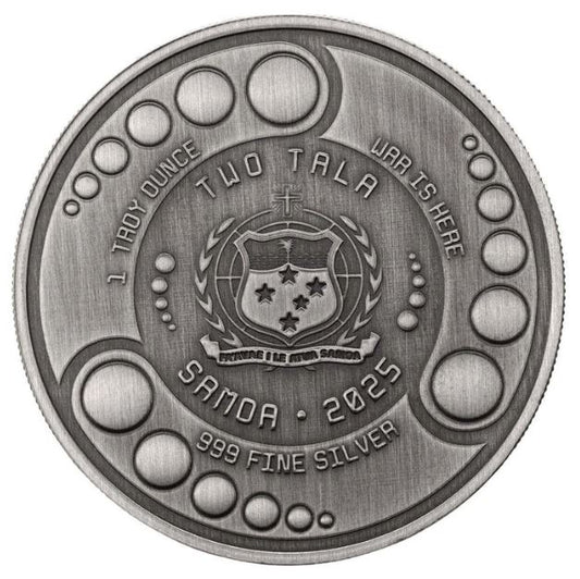 Alien 2025 Antiqued Silbermünze 1 oz Samoa