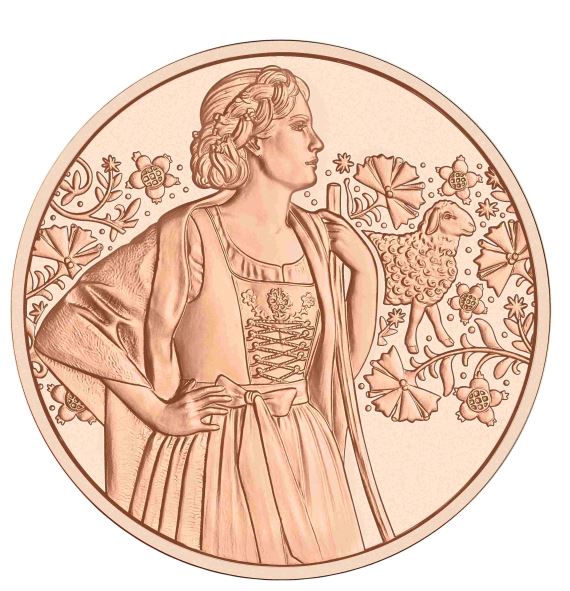 10 Euro Kupfermünze 2026 Aufjuchazn – Loden Österreich