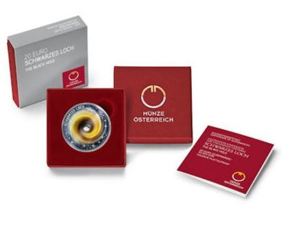 Österreich 20€ PP - Schwarzes Loch 2022
