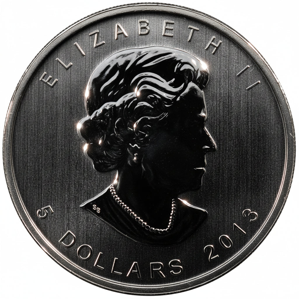 Kanada Antilope 2013 teilvergoldet 1 oz Silbermünze
