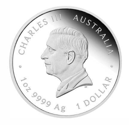 Australian Lunar Series III 2027 Year of the Goat 1 oz Silver 