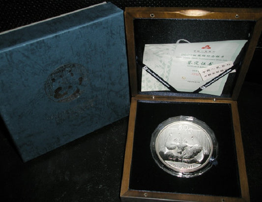 China - Panda Polierte Platte 5oz 2009