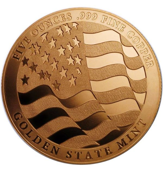 5oz Kupfer USA Adler - Edelmetalle Koitz GnbR