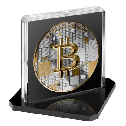Satoshi Silver - #3 Octopus Bitcoin Gold + Silber in ApoPAXX