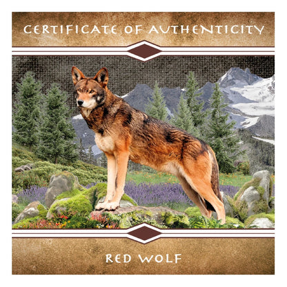 5oz Kupfer Mesa Grande - Roter Wolf coloriert