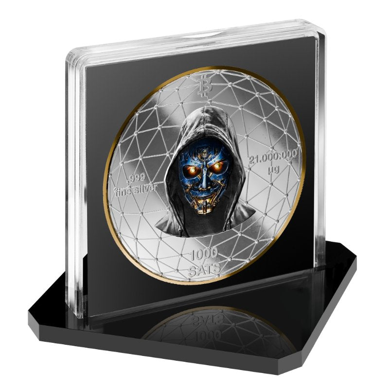 Satoshi Silver - #3 Octopus Bitcoin Gold + Silber in ApoPAXX
