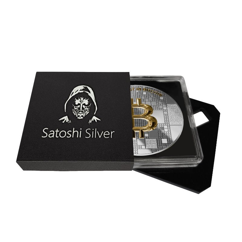 Satoshi Silver - #2 Crab Bitcoin Silber + Gold in ApoPAXX