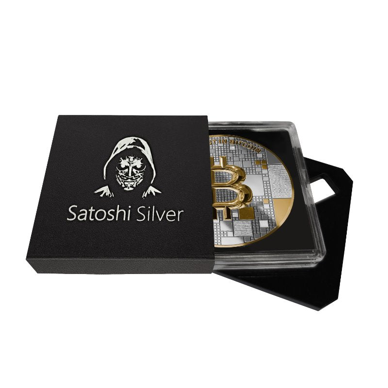 Satoshi Silver - #3 Octopus Bitcoin Gold + Silber in ApoPAXX