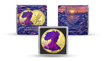 USA - Silver Eagle Chameleon Effekt  2026