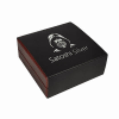 Satoshi Silver - Bitcoin Nations USA im Holz Etui