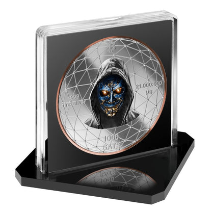 Satoshi Silver 2026 - #2 Crab Bitcoin in ApoPAXX