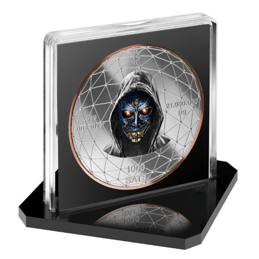 Satoshi Silver 2026 - #2 Crab Bitcoin in ApoPAXX