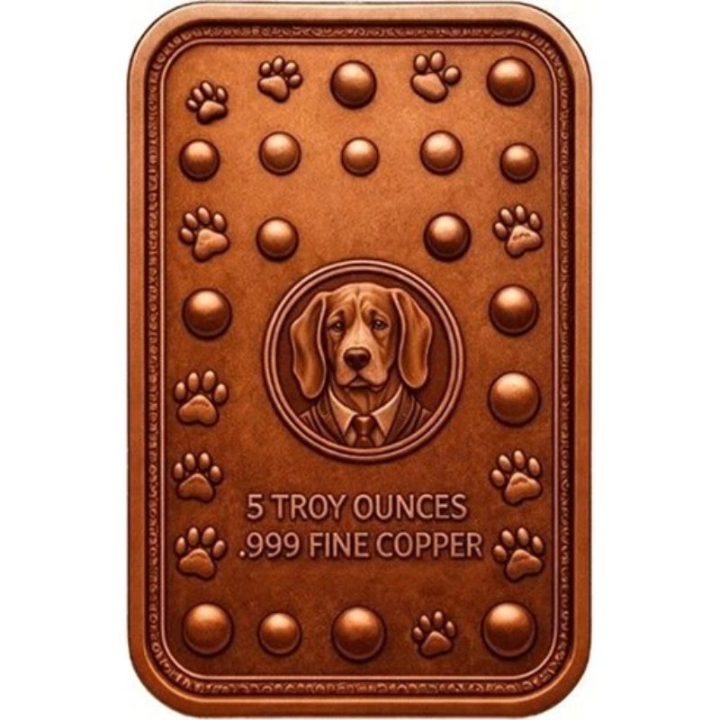 5oz Kupfer - Dogs Playing Pool 2026