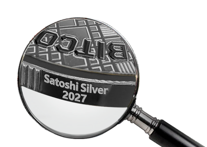 Satoshi Silver - Genesis Edition 2027 Holz Etui