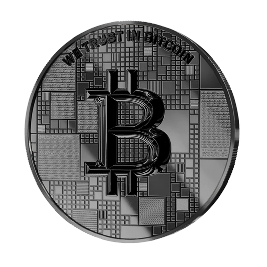 Satoshi Silver Genesis Edition 2027 21 g Silber Ruthenium Bitcoin