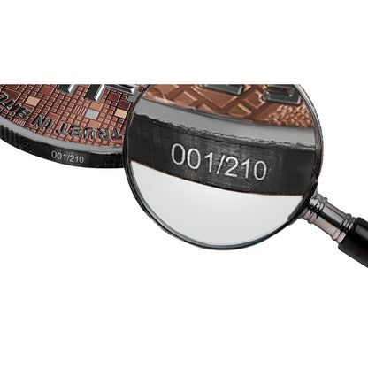 Satoshi Silver 2026 - #8 Humpback Bitcoin in Acrylbox