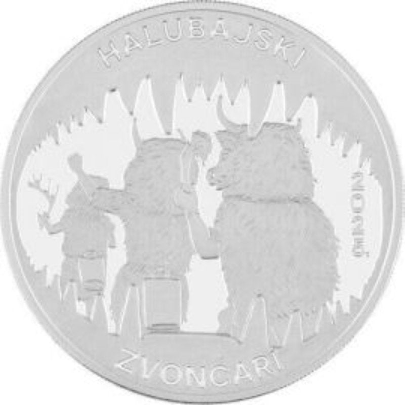 Kroatien 2025 Halubje Glockenträger 4 Euro 1 oz Silber PP in Originalverpackung mit Zertifikat

