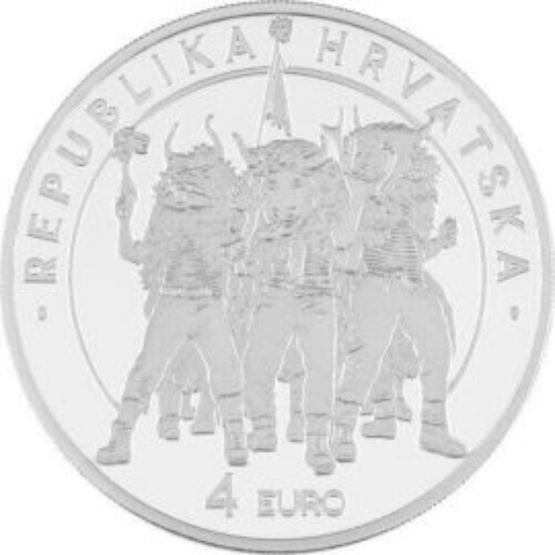 Kroatien 2025 Halubje Glockenträger 4 Euro 1 oz Silber PP in Originalverpackung mit Zertifikat

