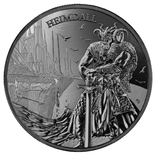 Germania - Ragnarök Heimdall 1 oz Black Silver BU 2025