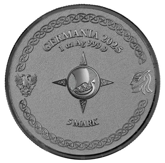 Germania - Ragnarök Loki 1 oz Black Silver BU 2025