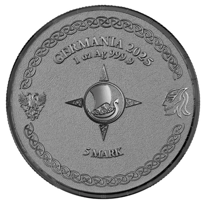 Germania - Ragnarök Loki 1 oz Black Silver BU 2025