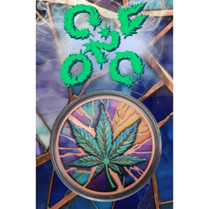 1oz Kupfer 420 Series Cannabis