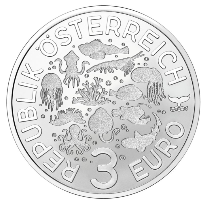 3€ Ozeantaler - Rückseite