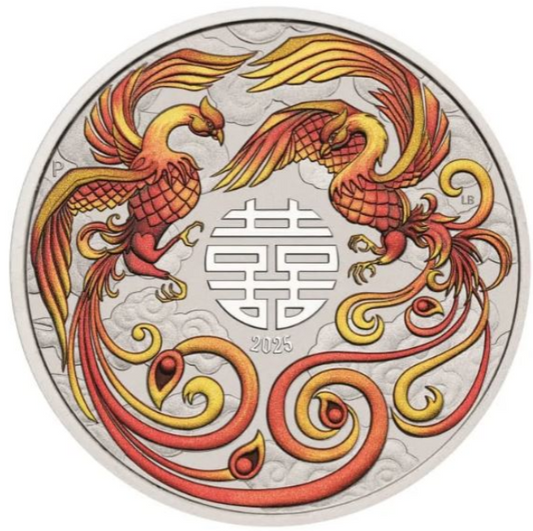 Australien - Mythen Doppel Phönix rot 2025 im Blister