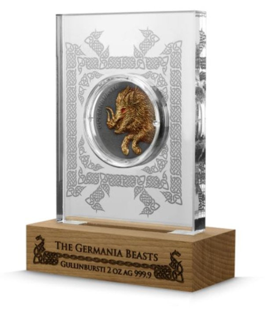 Germania - 2oz Gullinbursti Ultra Double High Relief 2025