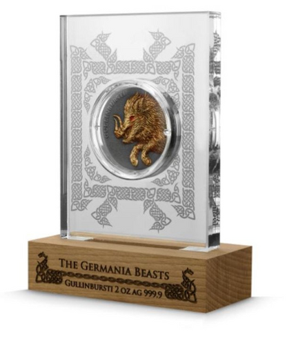 Germania - 2oz Gullinbursti Ultra Double High Relief 2025