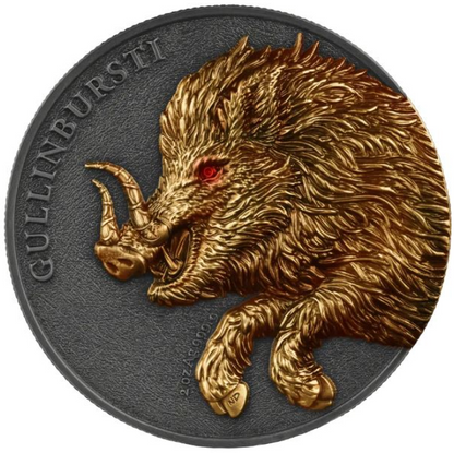 Germania - 2oz Gullinbursti Ultra Double High Relief 2025