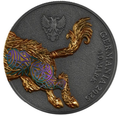 Germania - 2oz Gullinbursti Ultra Double High Relief 2025