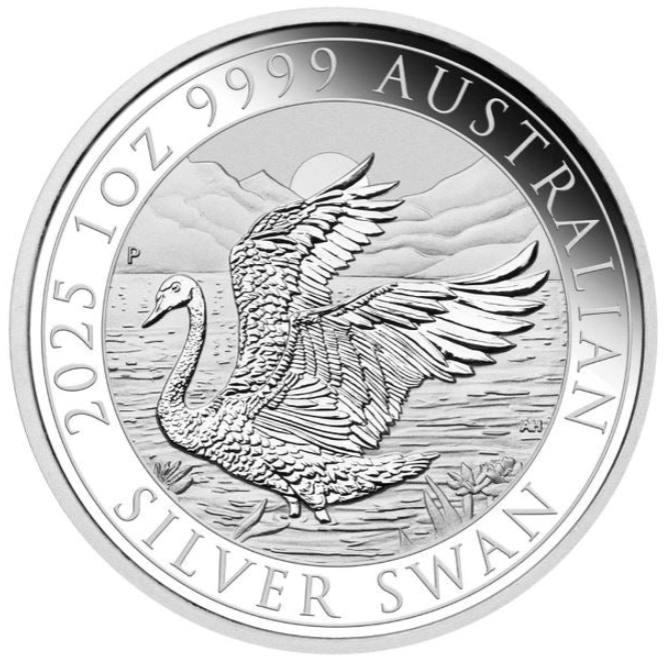Australian Silver Swan 2025 1 oz Silbermünze Australien
