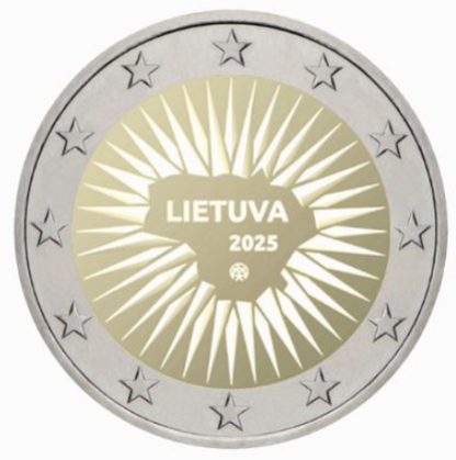Litauen 2€ 2025 - Für die Verteidigung