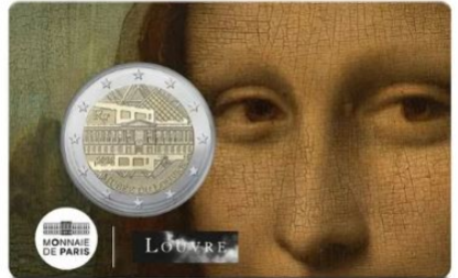 Frankreich 2€ 2025 - Louvre La Jaconde