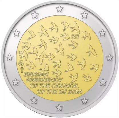 Belgien 2€ 2024 - EU Präsidentschaft lose